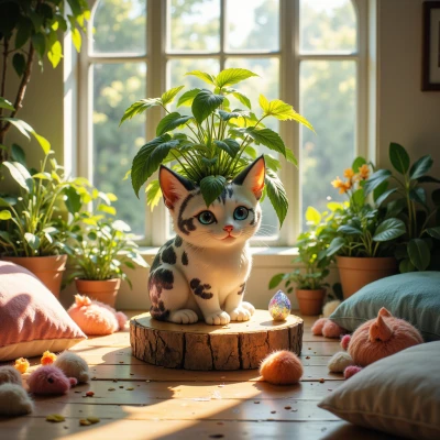 Whimsy Kitty Keeper