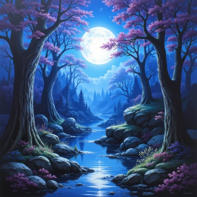 Moonlit Canvas