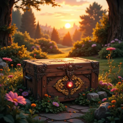 Moonlit Lyric Box