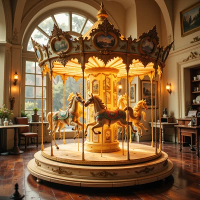 Postcard Carousel
