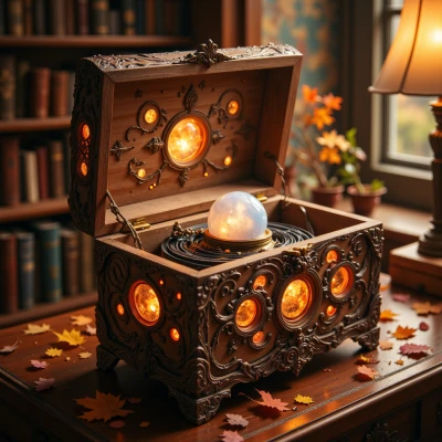 Moonlit Melody Box