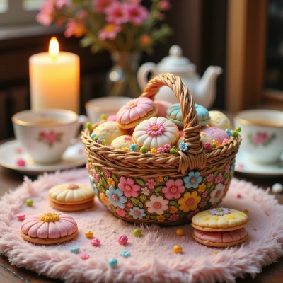 Whimsy Woven Basket