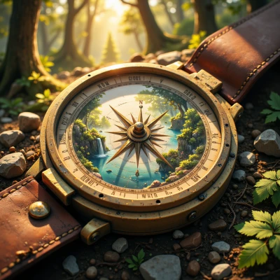 Misty Trail Compass