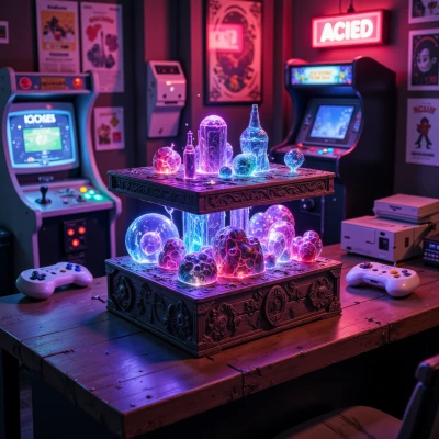 Pixel Puzzle Box