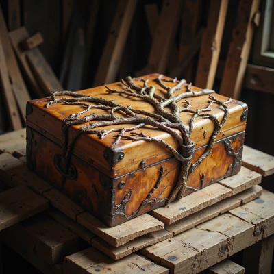 Wooden Storykeeper