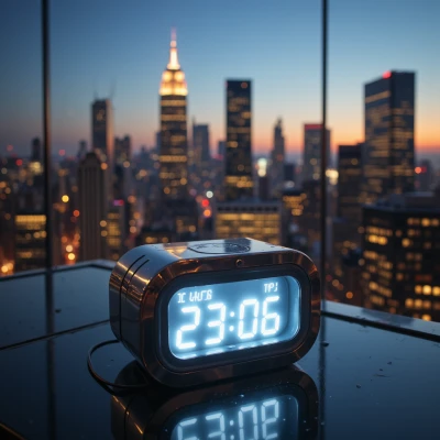Veloce Desk Clock