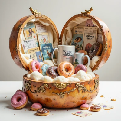 Donut-Shaped Memory Box