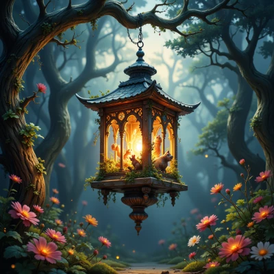 Moonlit Lantern