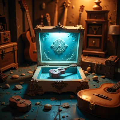 Moonlit Melody Box