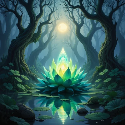 Luminous Lily Orb