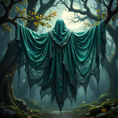 Luminous Leaf Cloak