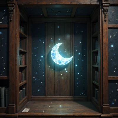 Moonlit Tome Case