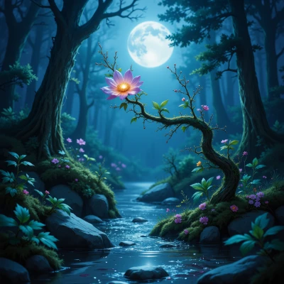 Moonlit Bloom
