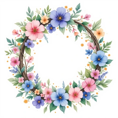 Dreamy Dusk Wreath