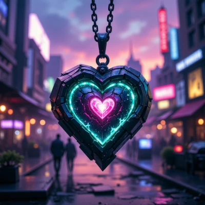 Pixel Pulse Pendant