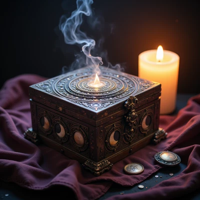 Moonlit Mandala Box
