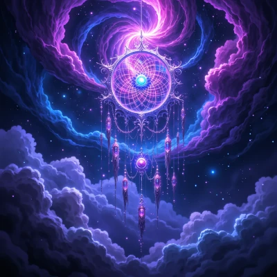 Neon Dreamcatcher