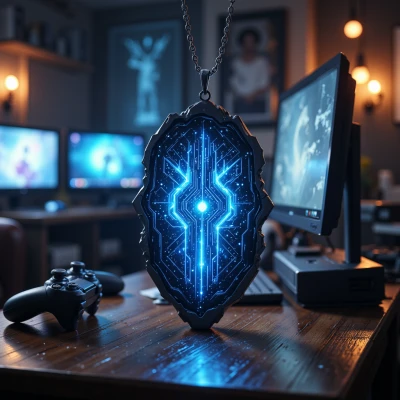 Pixel Pulse Pendant