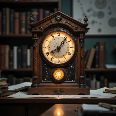 Galaxy Clock
