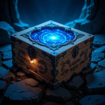 Moonlit Melody Box