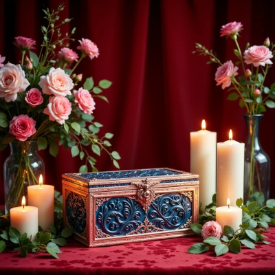 Midnight Mirage Jewelry Box