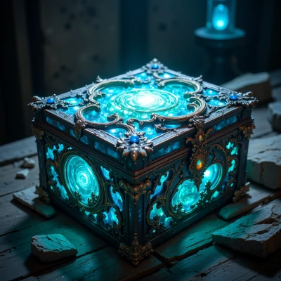 Moonlit Mirage Box