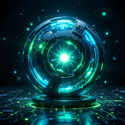 Neon Logic Orb
