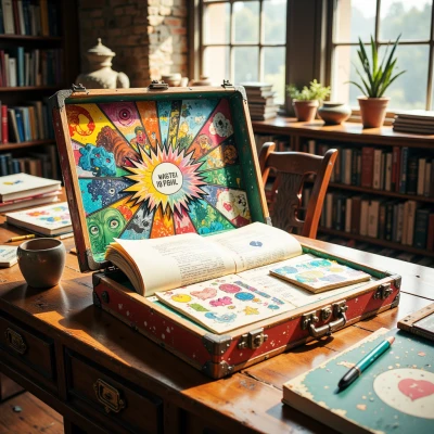 Cosmic Comix Canvas