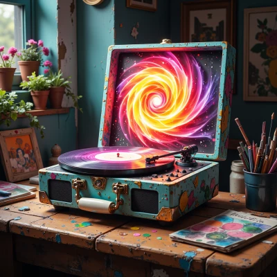 Vinyl Vibes Vortex