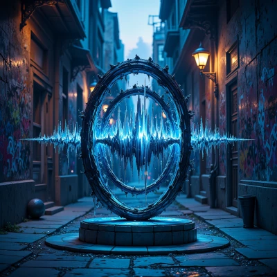 Soundwave Sculpture