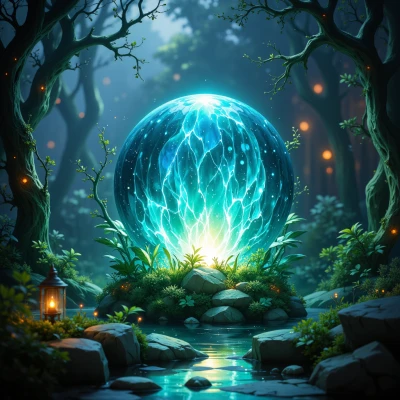 Eco-Heart Crystal