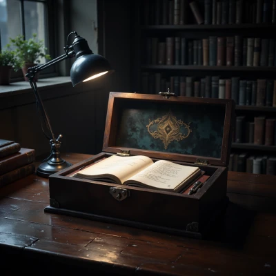 Obsidian Book Box
