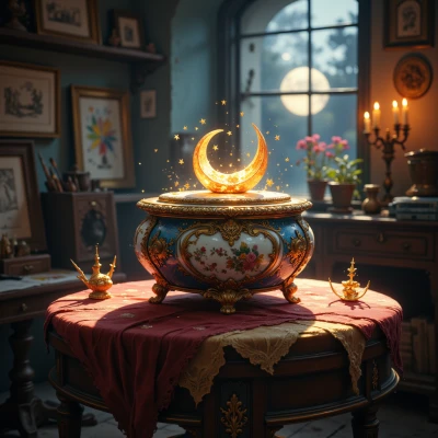 Moonlit Storykeeper