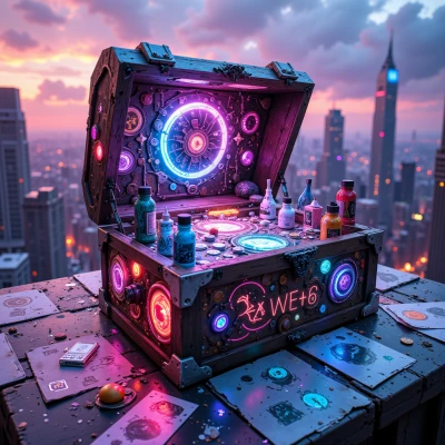 Neon Iconic Art Kit