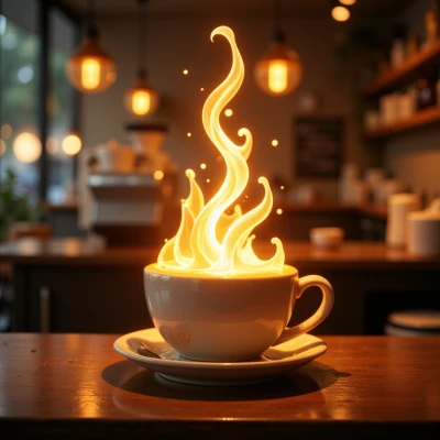 Coffee Lamp of Inspiration