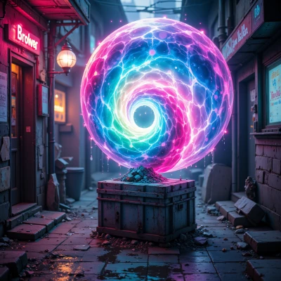 Neon Chaos Orb