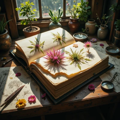 Codex of Petal Shadows