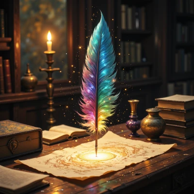 Time-Tangled Quill