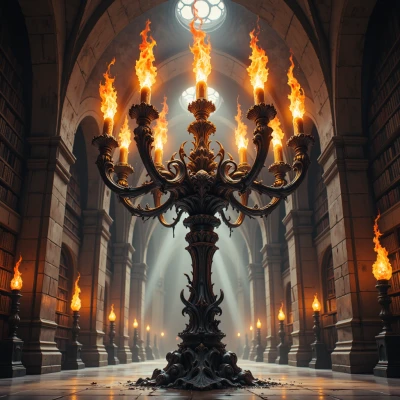 Candelabra of Overly Dramatic Lighting