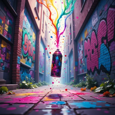 Chaos Paint Spray