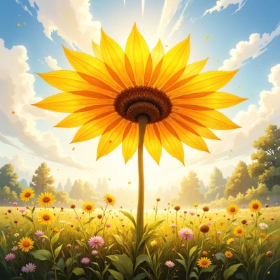 Sunflower Parasol