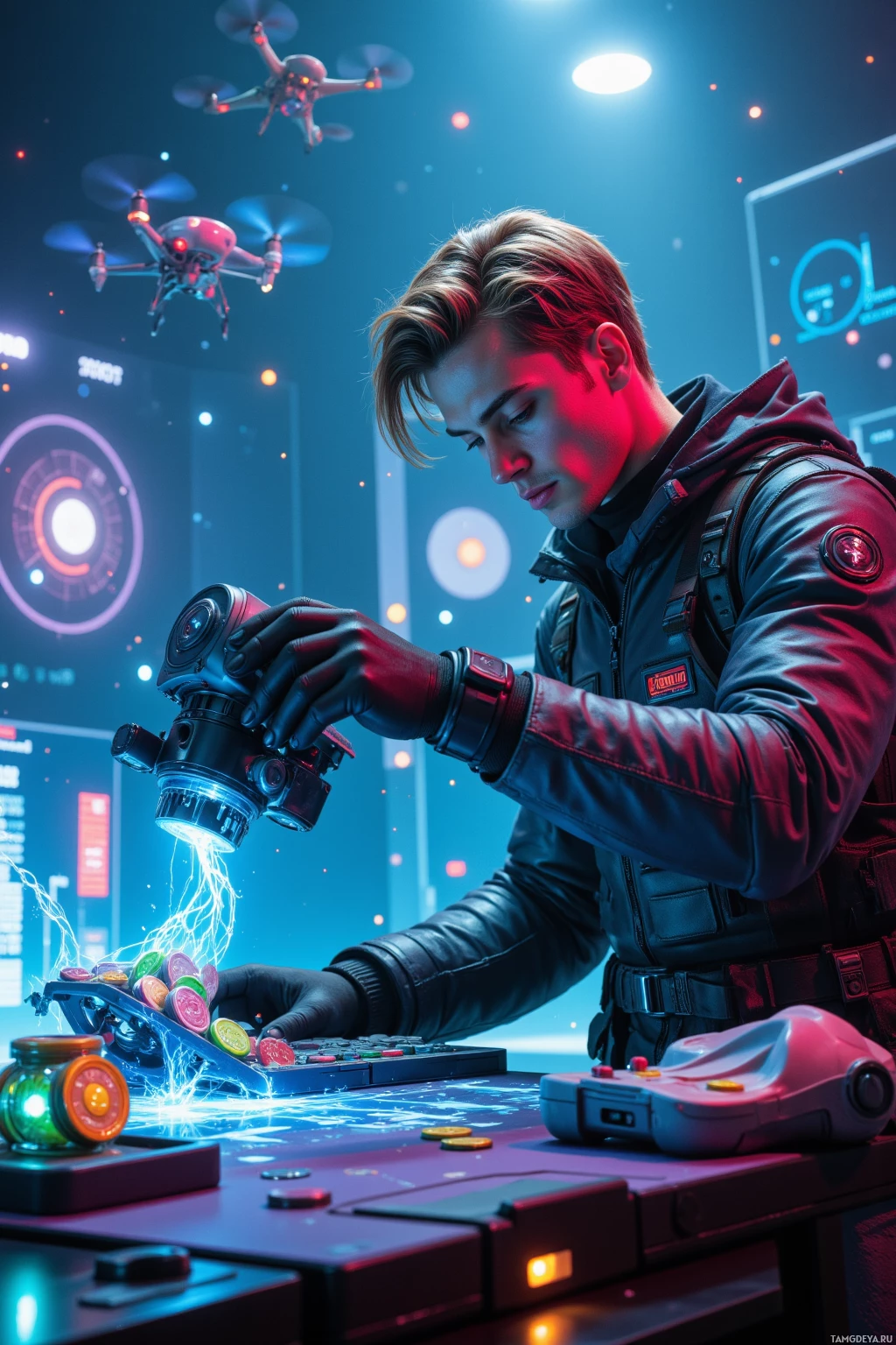 ````
A cozy armchair with a soft cushion and a warm blanket, perfect for relaxing with a good book.
````
Уютное кресло с мягким подушечкой и теплым пледом – идеальное место для отдыха с любимой книгой.