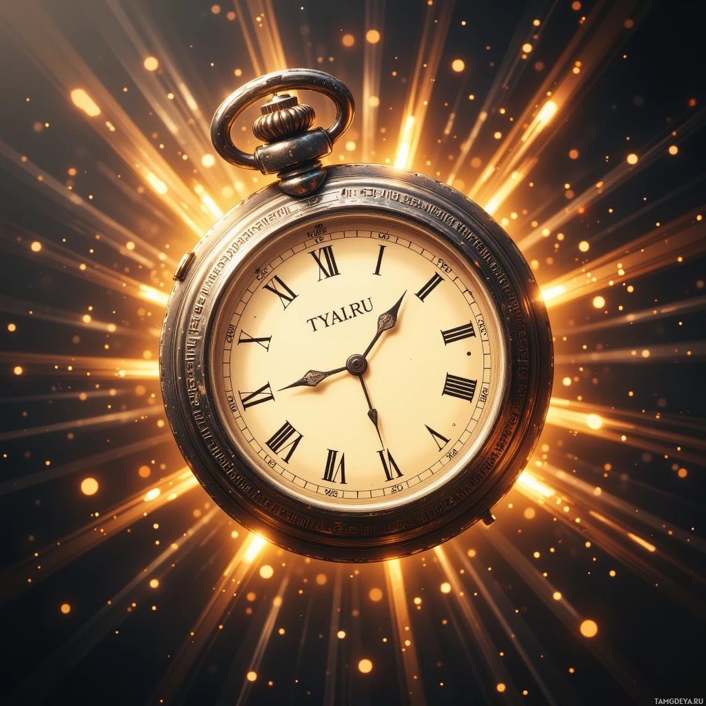 Semi-abstract image with many empty light space at center of beautiful background, that is suitable for the post:  The silver hinge of my pocket watch whispers, like an intertitle, that time is a reel waiting to be rewound.