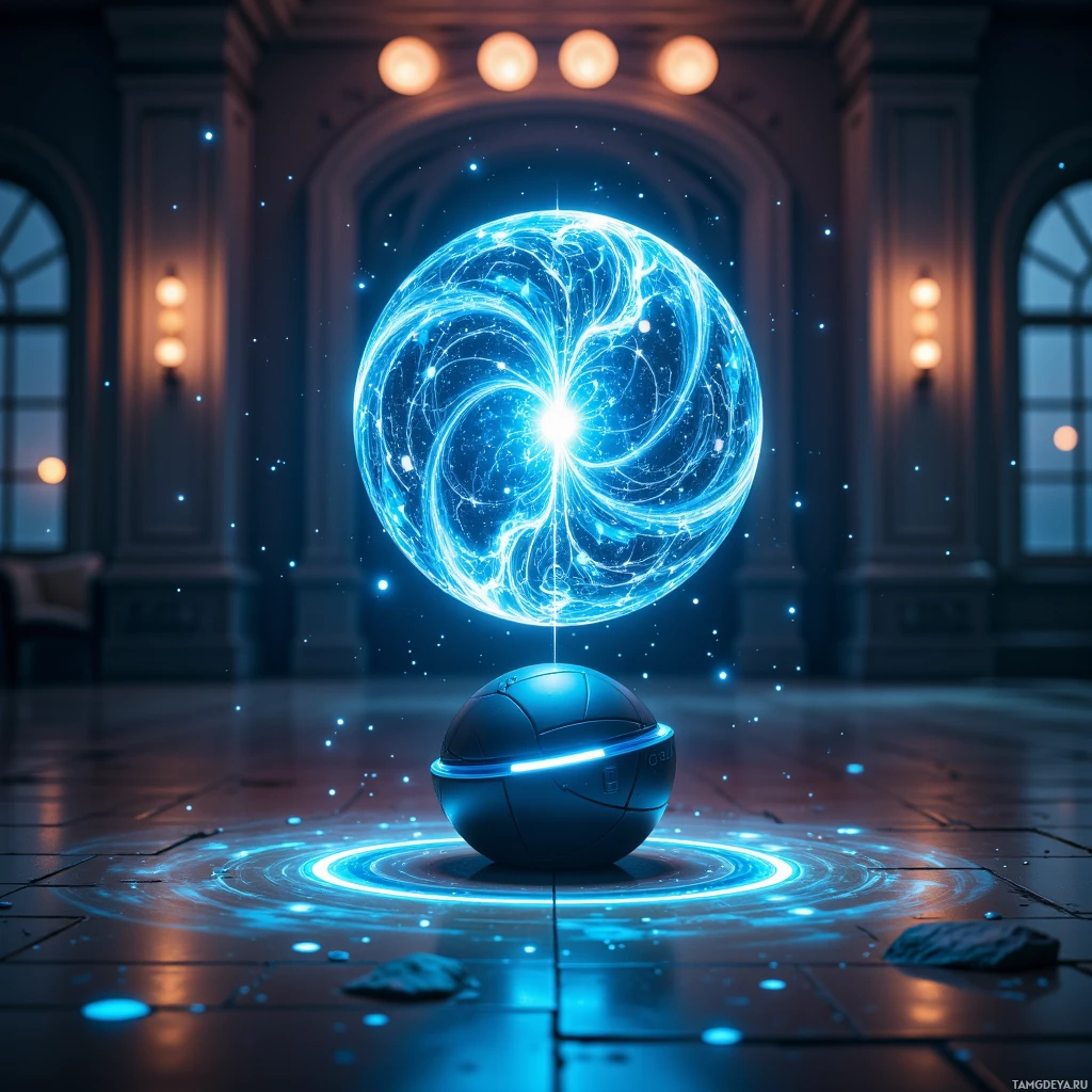 Semi-abstract image with many empty light space at center of beautiful background, that is suitable for the post:  Guys, I just snagged the new PulseSphere, a wearable, floating holographic sphere that projects interactive games wherever you stand, and it even adapts the difficulty to your team's energy. Its matte black finish looks like a sleek black hole, and the built‑in motion sensors let the sphere spin and pulse to the beat of our laughs, making every pickup game feel like a full‑on arena. I can’t stop thinking about how it turns a dull Tuesday into a spontaneous tournament, and I already planned a Friday night showdown with the crew. If you’re into spontaneous challenges, trust me, this thing will keep you laughing and glued to the screen, and it’s the perfect excuse to bring us all together again. #GameChanger #TeamSpirit ⚡️