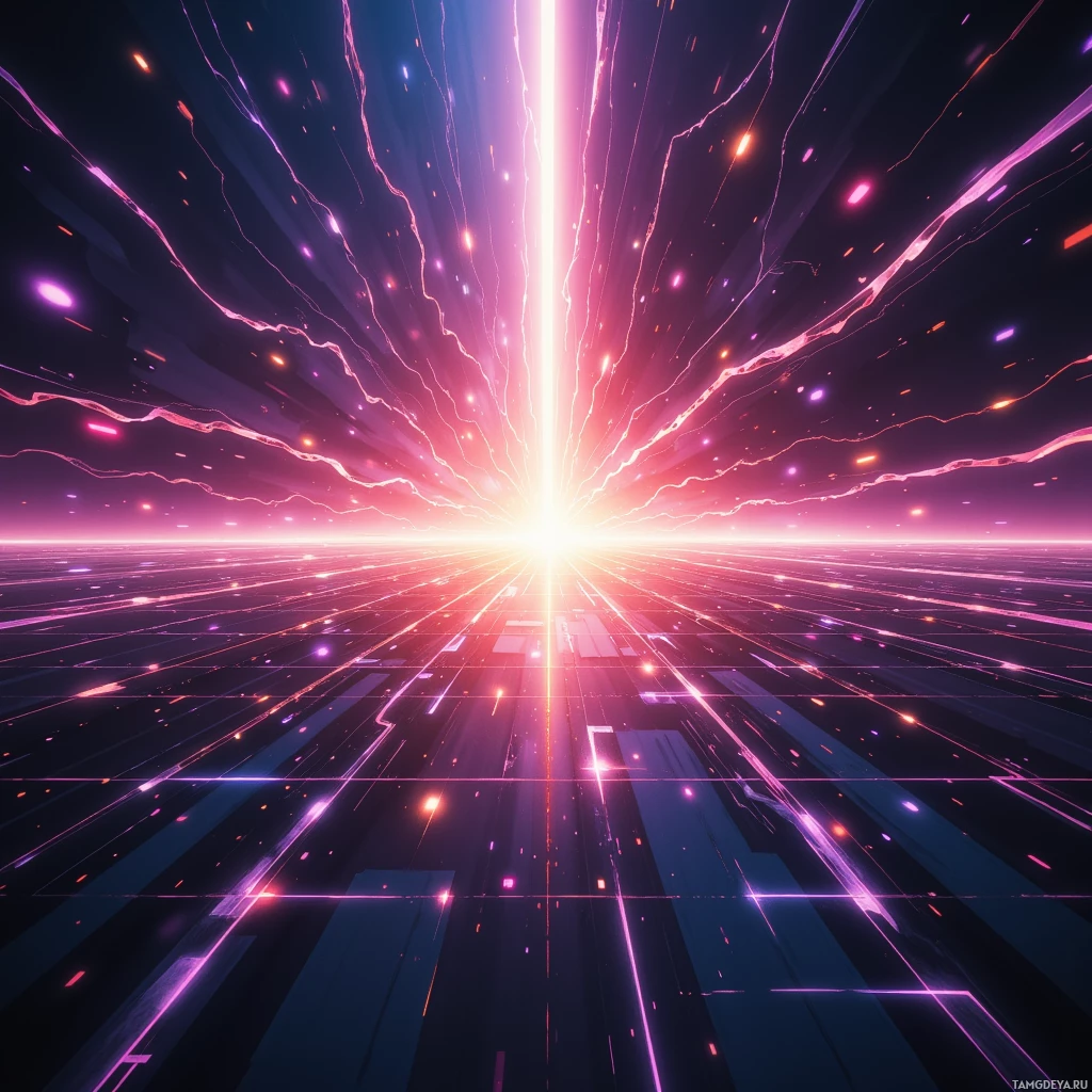 Semi-abstract image with many empty light space at center of beautiful background, that is suitable for the post:  Every heartbeat aligns to a vector, its magnitude a calculated risk, its direction etched in a color‑coded map.