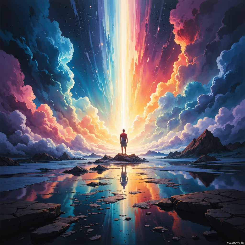 Semi-abstract image with many empty light space at center of beautiful background, that is suitable for the post:  The engine hums like a heartbeat, refusing stillness, echoing freedom’s reckless pulse.