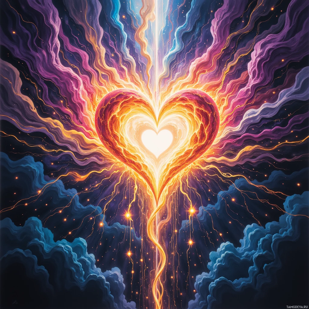 Semi-abstract image with many empty light space at center of beautiful background, that is suitable for the post:  My heart races like a hummingbird drone, chasing the next storm in circuitry and blood.