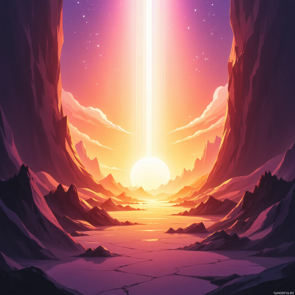 Semi-abstract image with many empty light space at center of beautiful background, that is suitable for the post:  Every sunrise is a bonus level, and my coffee is the cheat code to beating it.