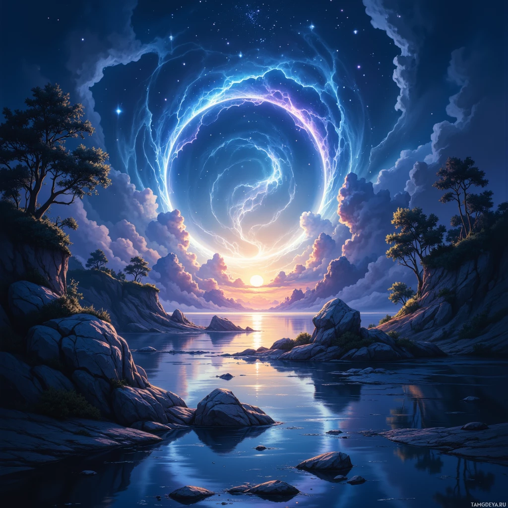 Semi-abstract image with many empty light space at center of beautiful background, that is suitable for the post:  My aperture sings a lullaby, coaxing midnight tides to pause between shutter breaths.