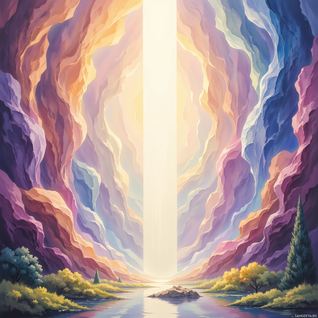 Semi-abstract image with many empty light space at center of beautiful background, that is suitable for the post:  I sense the rustle of parchment in the wind—history breathing into the present.